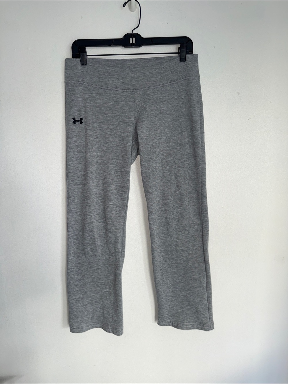 Under Armour Gray Sweat Crop Joggers